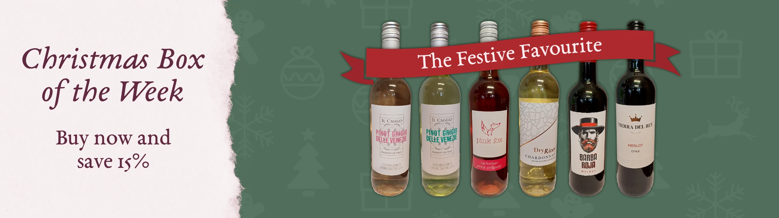 Christmas box of the week - The Festive Favourite - buy now and save 15%