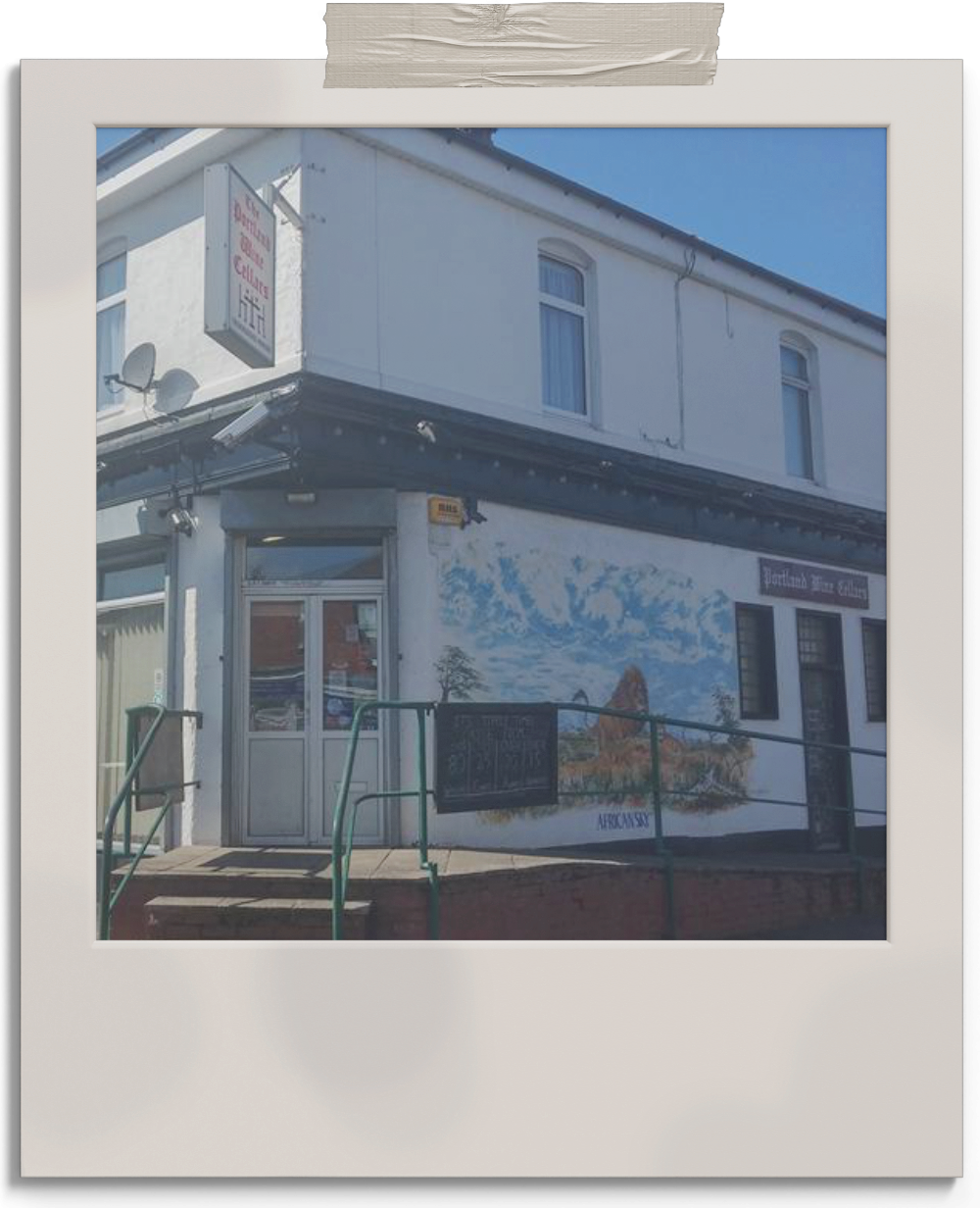 Outside of the shop in 2023